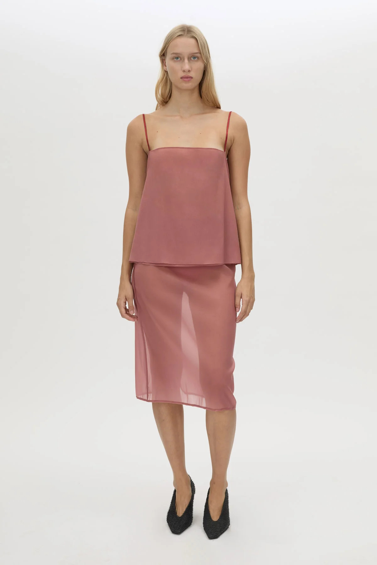 Arabella Skirt in Dusty Rose - CAMILLA AND MARC\u00ae C&M | CAMILLA AND MARC (ANZ)