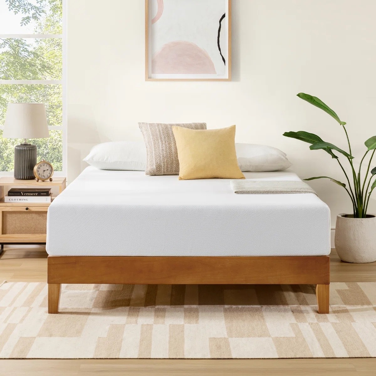 This 10” medium memory foam mattress from Wayfair is a total game changer for better sleep. Designed for comfort and support, it pairs perfectly with a simple wood bed frame, neutral bedding, and cozy accent pillows for a clean, relaxing bedroom setup. ✨ Currently 56% off and a bestseller, making it a smart upgrade for your space.

#LTKSaleAlert #LTKHome