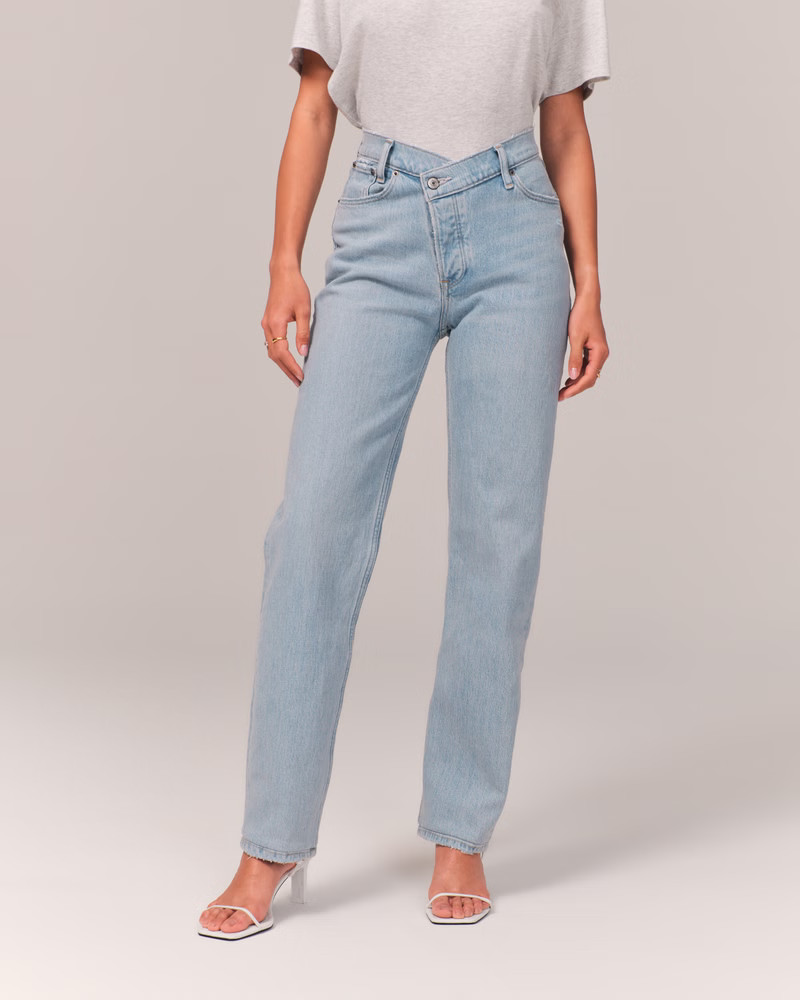 High Rise Dad Jeans | Abercrombie & Fitch (US)