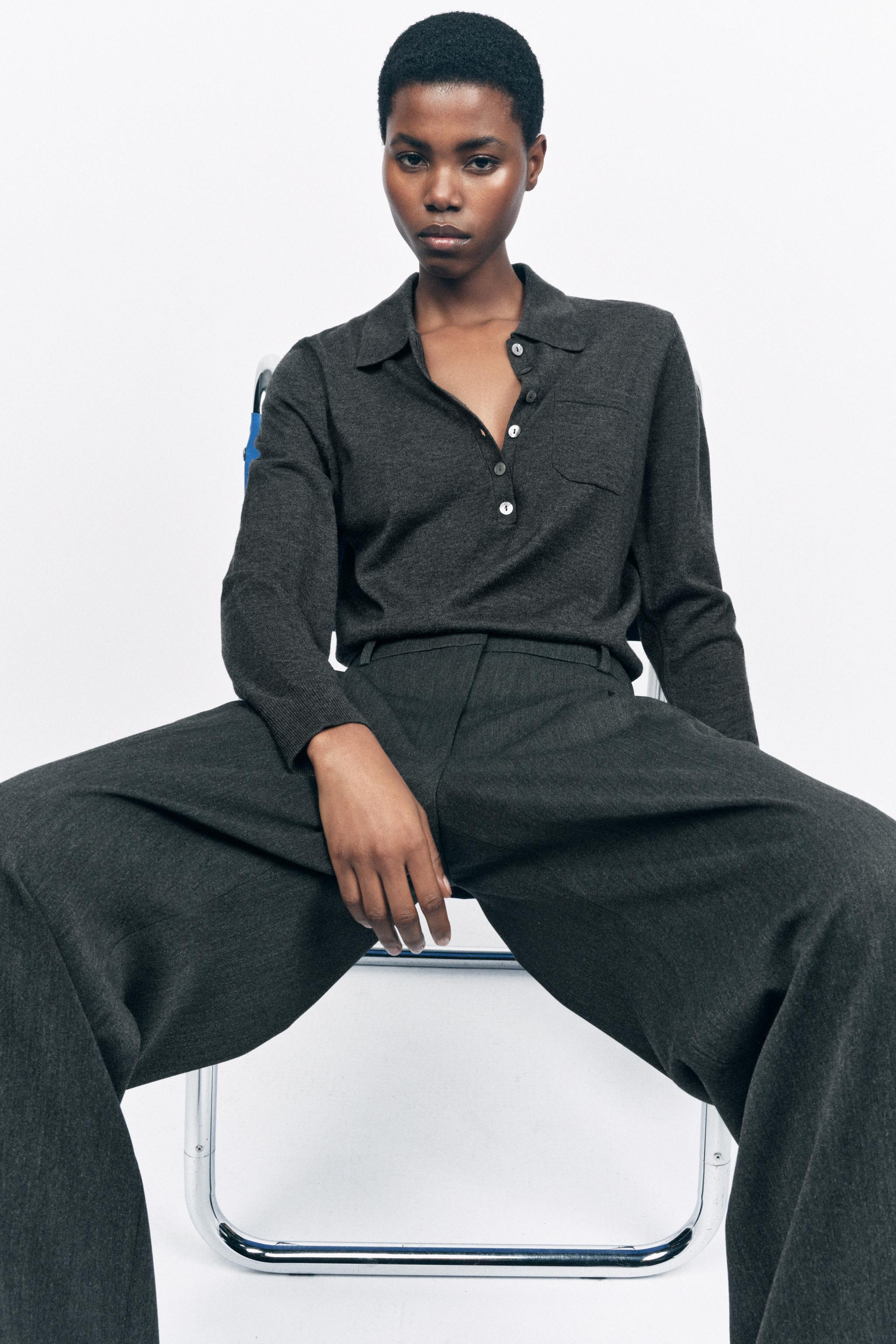 ZW COLLECTION DARTED TROUSERS | Zara UK