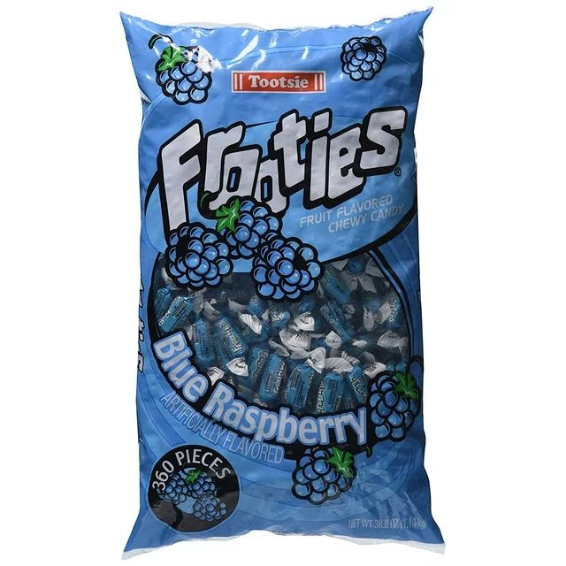 Tootsie Frooties - Blue Raspberry, 38.8 oz bag (360 count) | Walmart (US)