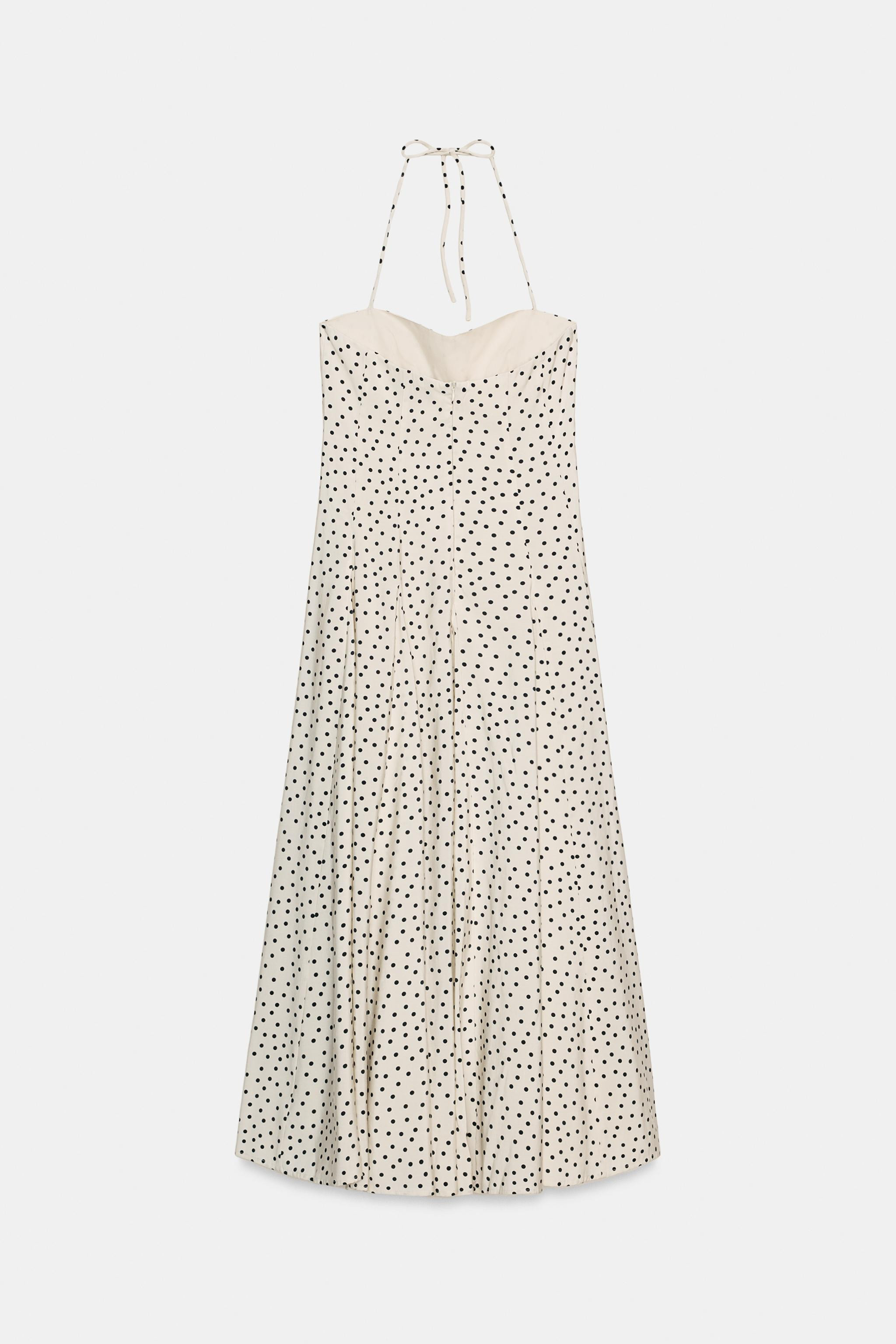 POLKA DOT MIDI DRESS | Zara US