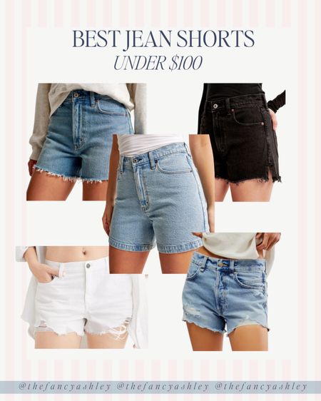 The best Jean shorts for summer under $100! 

#LTKFindsUnder100 #LTKSeasonal #LTKStyleTip