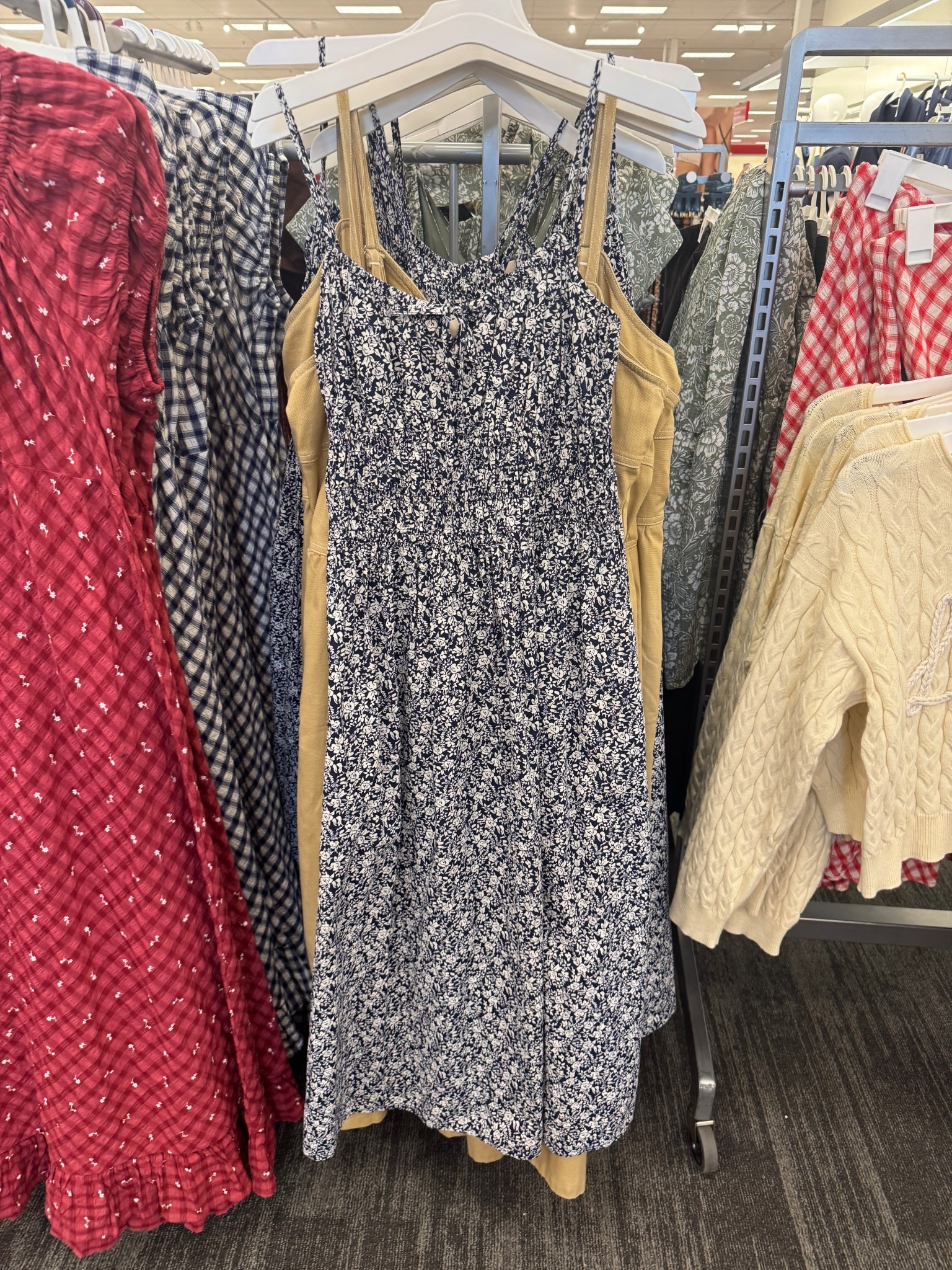 100% cotton smocked midi dress in three cute patterns! 



#LTKSeasonal #LTKOver40