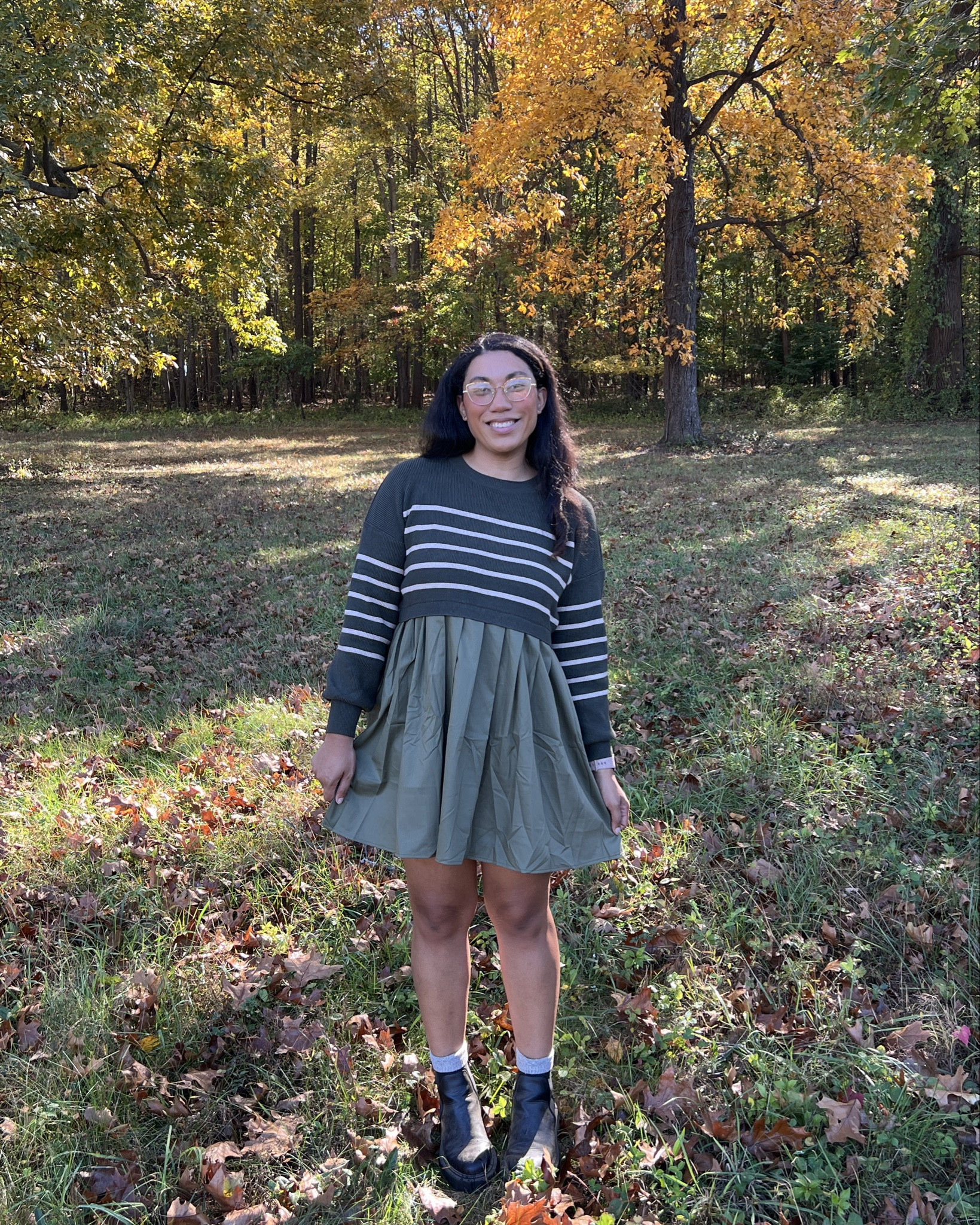 The perfect comfy fall dress☺️

#falldress #amazonfashion #midsize