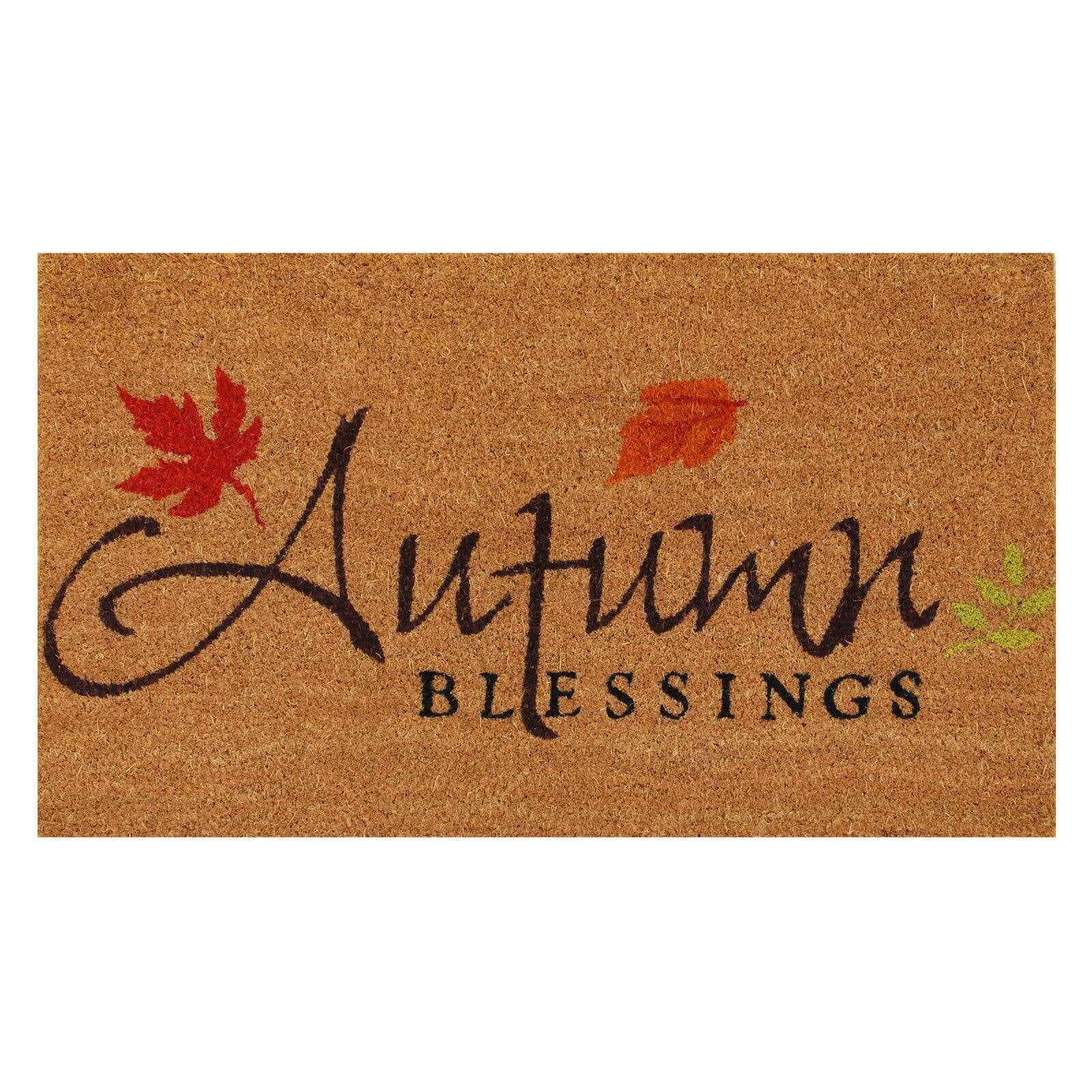 Calloway Mills Autumn Blessings Outdoor Doormat | Walmart (US)