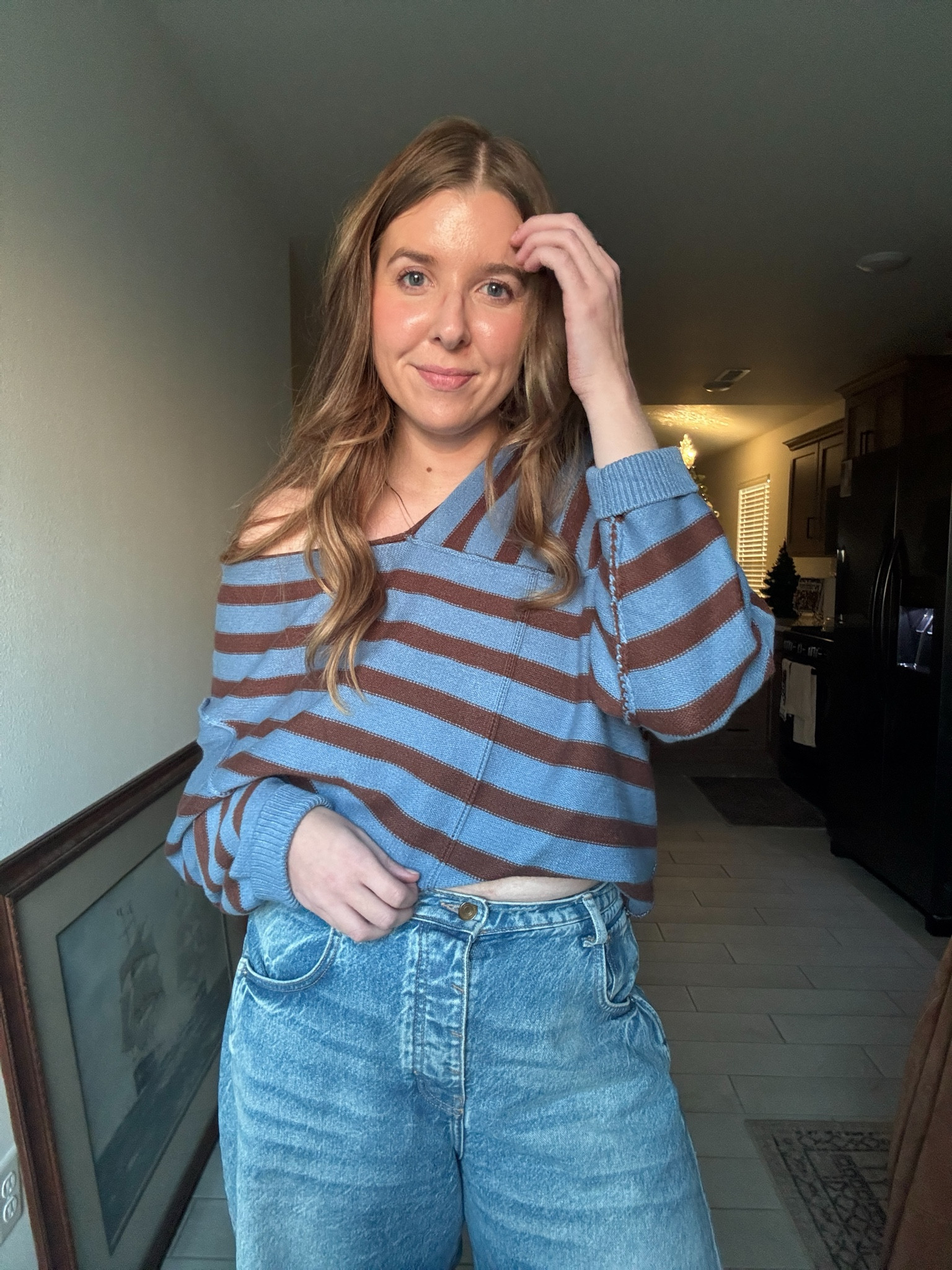 Did someone say free people dupe? I love the color combo of this sweater and it was shockingly so soft!

#LTKStyleTip #LTKMidsize #LTKFindsUnder50