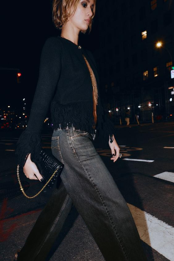 EMBOSSED FLAP BAG | Zara US