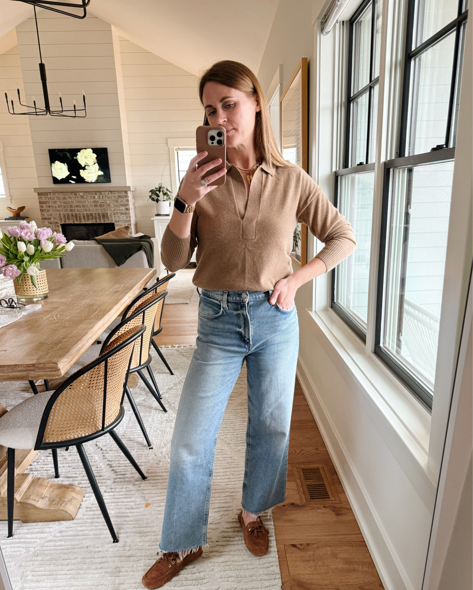 Top size small
Jeans size 25
Shoes run a touch small, if between sizes go up a size 

#LTKgrwm #LTKdayinmylife #LTKootd