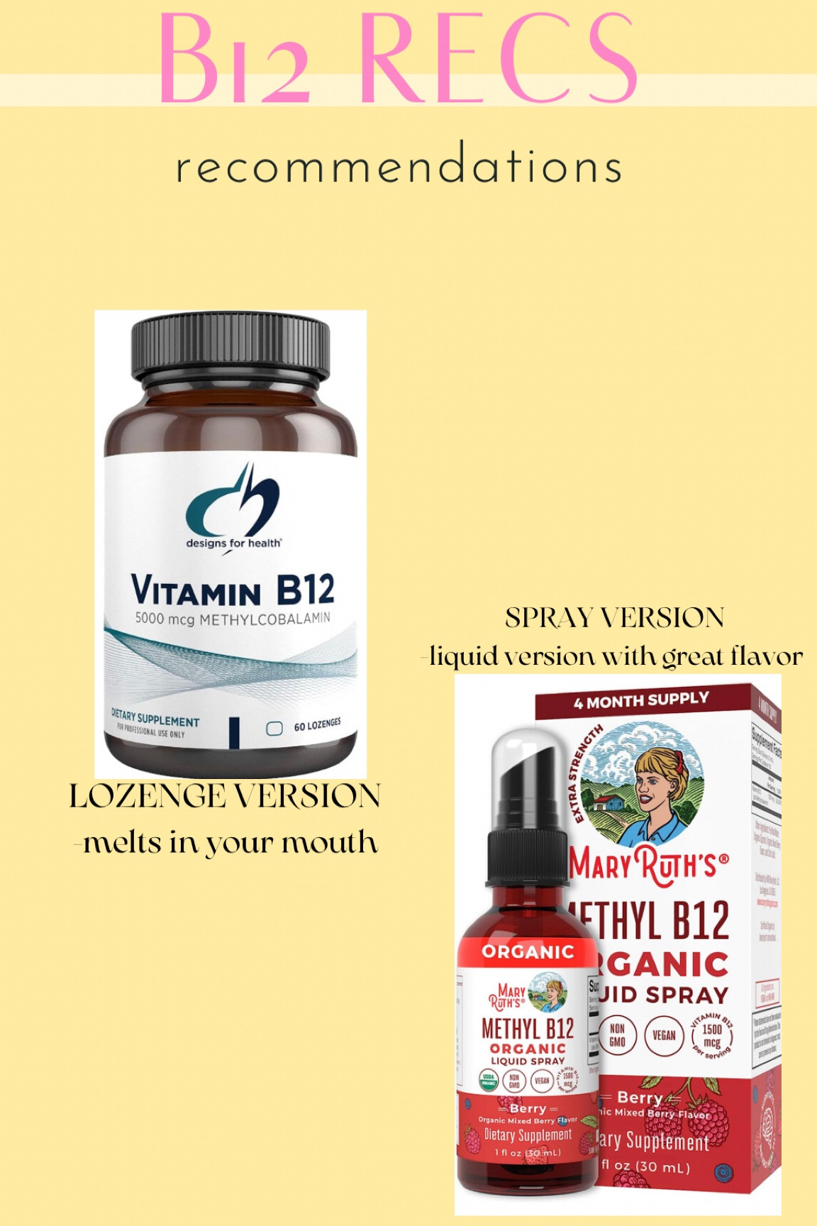 B12 lozenge that works great for that midday slump. 

#LTKbeauty #LTKFind #LTKunder50