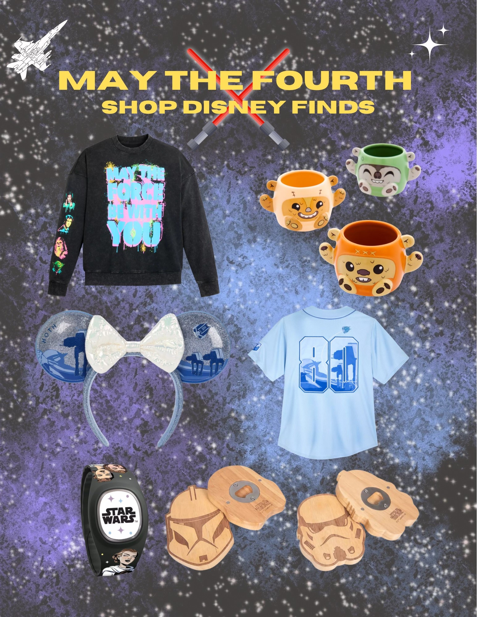 May the fourth be with you 💫

#starwars #shopdisney #disneyworlmerch