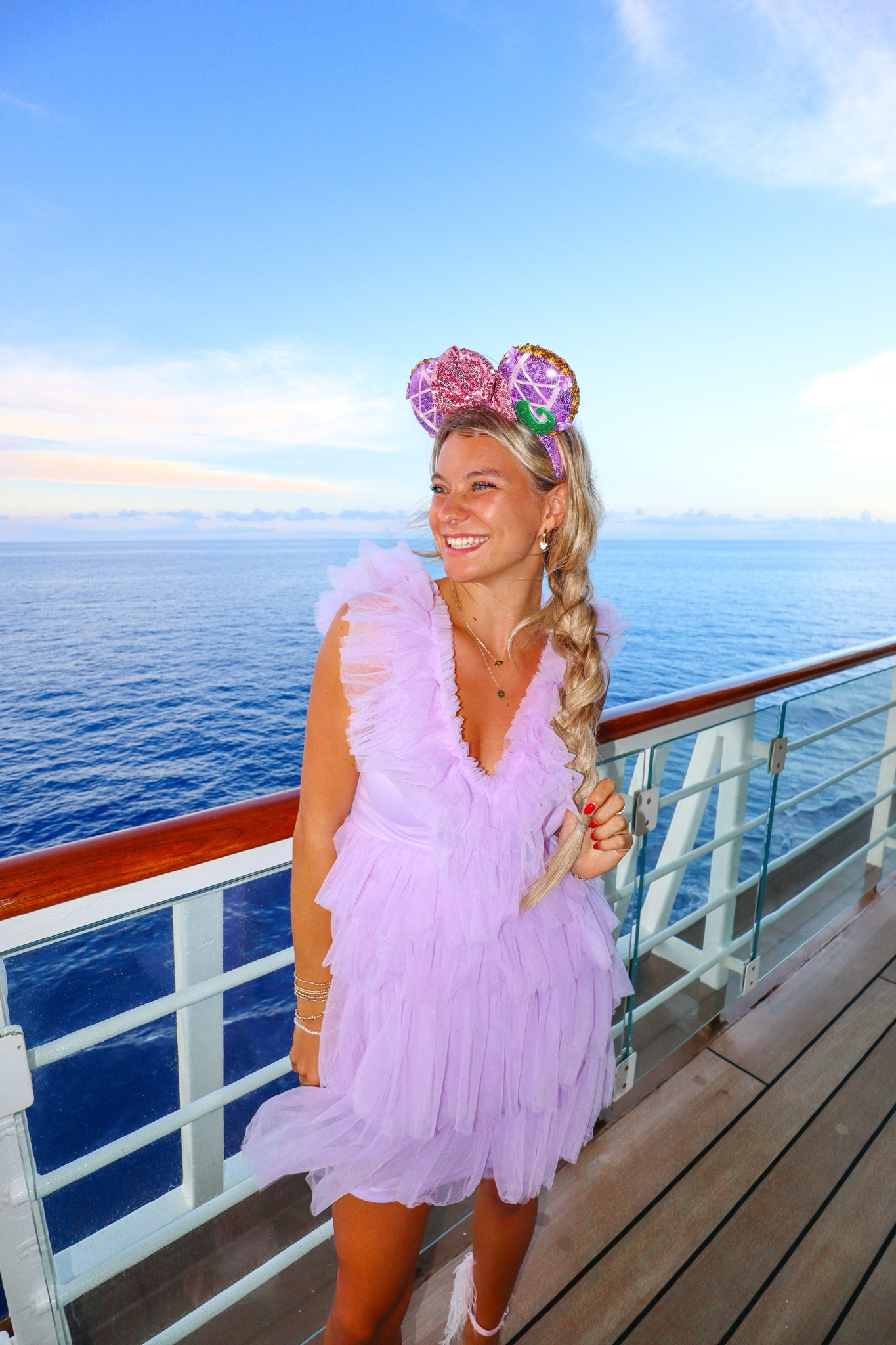 Disney Cruise Lone Disney Magic Lookout Cay Preview Sailing. Night One outfit Disney Bounding as Rapunzel from Tangled 💜

#LTKSaleAlert #LTKTravel #LTKFindsUnder100