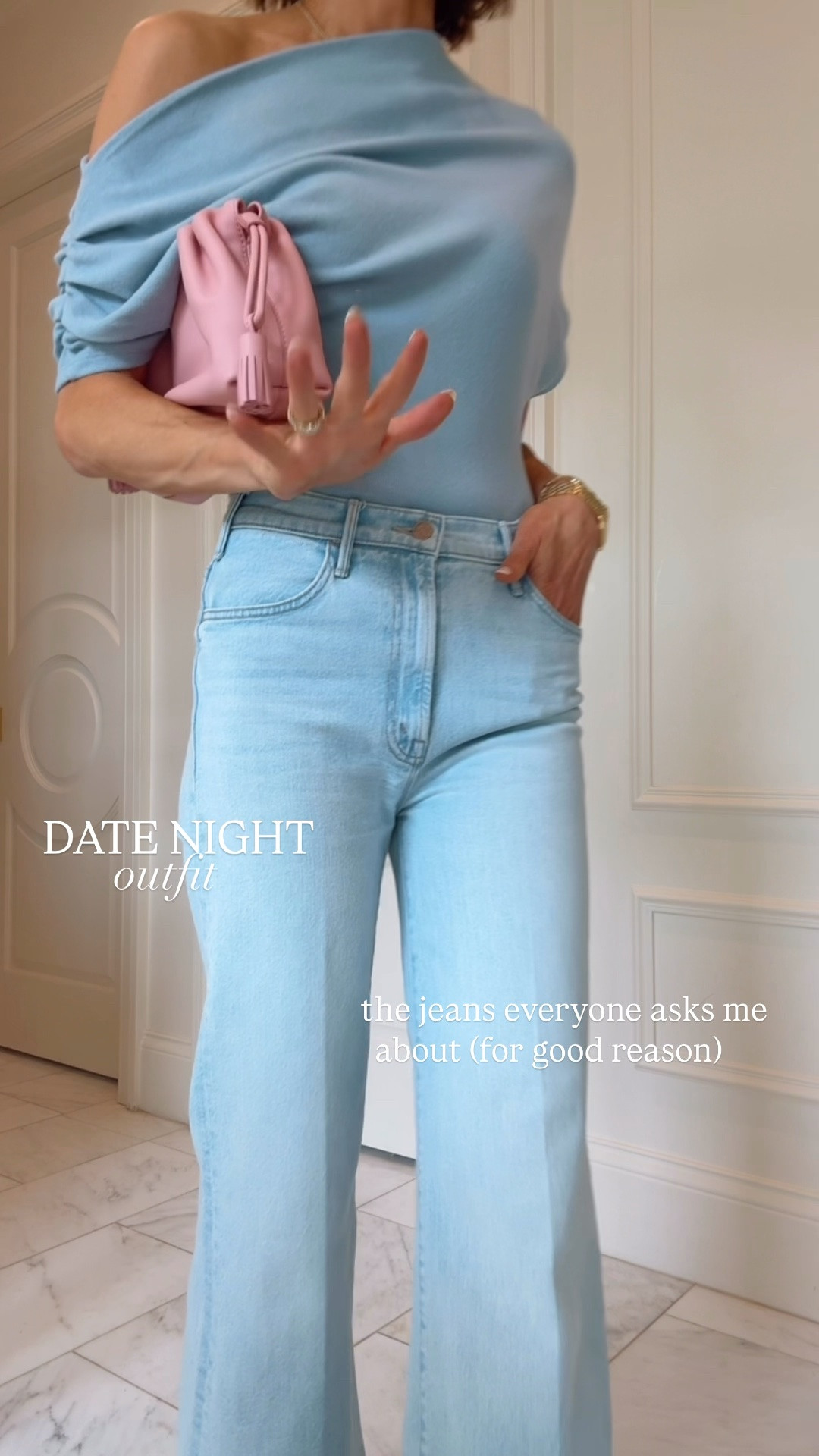 These jeans are a 10/10 and so flattering. They fit tts I'm 5'7 wearing size 25