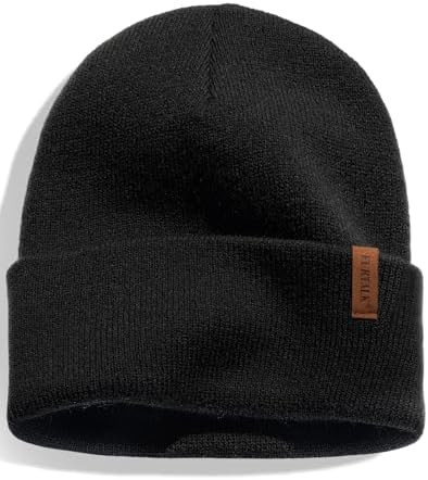 FURTALK Beanie for Men Women Cuffed Thick Knitted Unisex Winter Hat Beanies Skull Cap | Amazon (US)