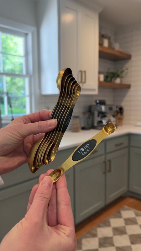 Aesthetic Magnetic Measuring Spoons from Amazon under $10!!
This affordable amazon kitchen find is not only cute, but functional! These measuring spoons are magnetic so they stick together and don’t scatter all over the drawer! This is definitely an amazon kitchen gadget video favorite!

Amazon must haves, amazon kitchen, amazon decor, amazon favorites, amazon needs, kitchen favorites kitchen finds

#LTKHome