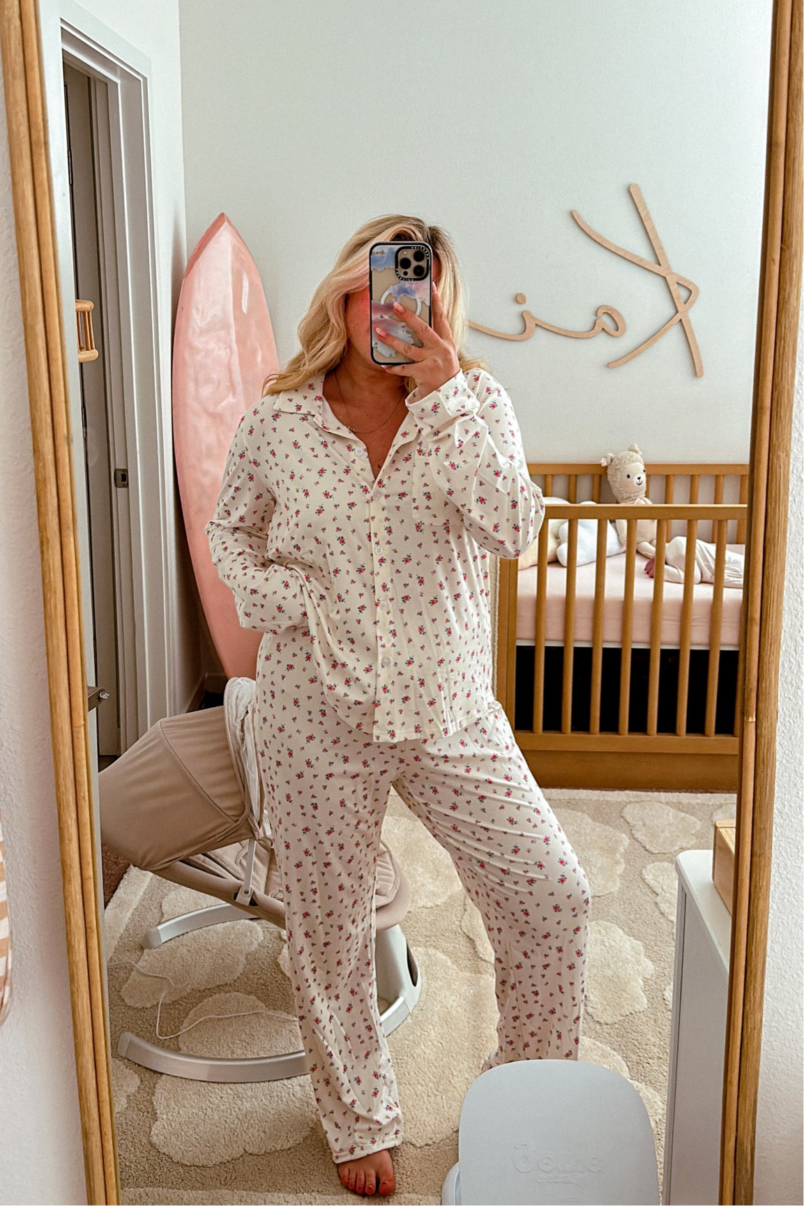my favorite Amazon floral matching pj set! Wearing a size L 

#LTKfindsunder50 #LTKSeasonal