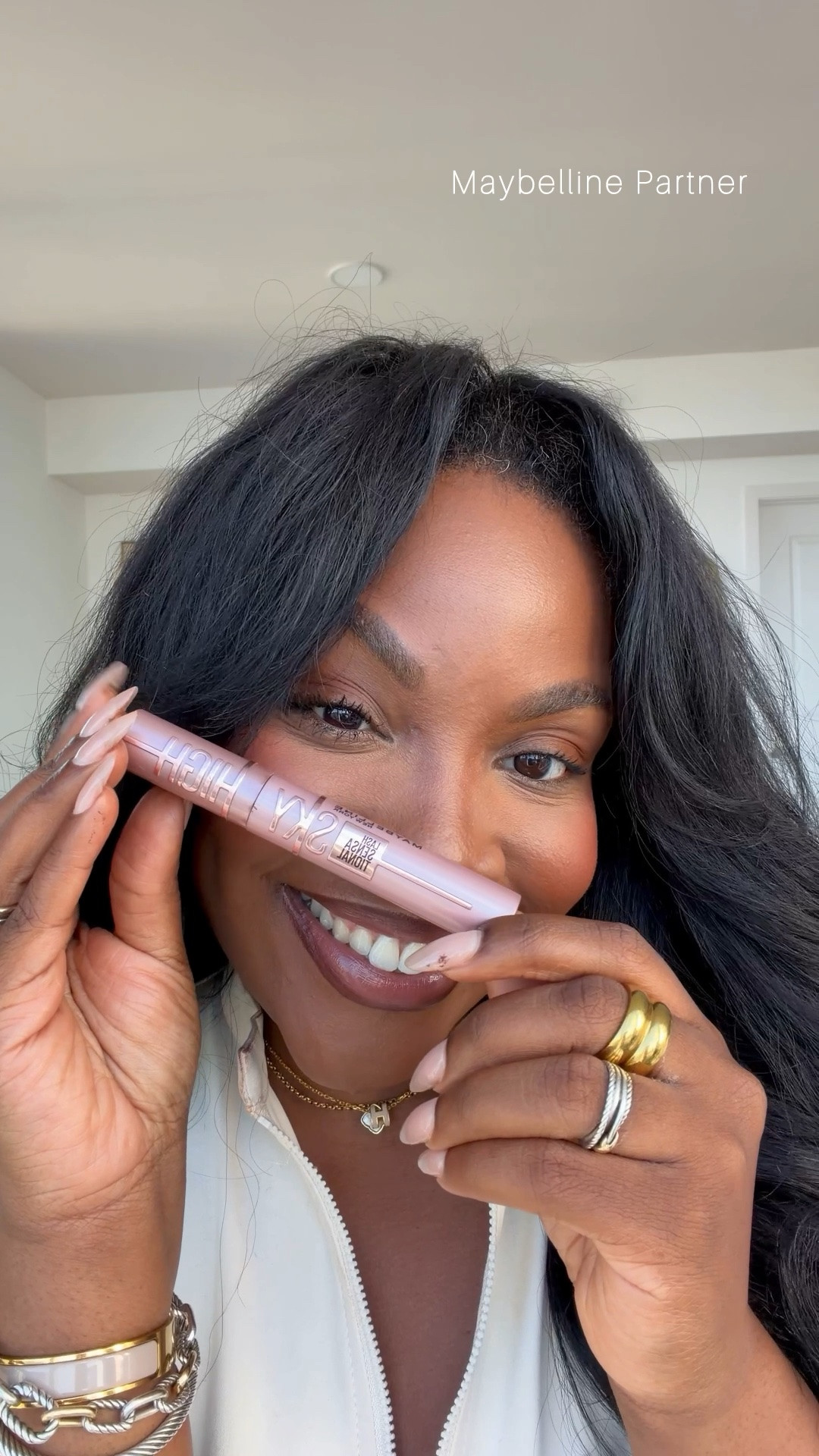 #Ad #MaybellinePartner A beat is just not complete without full, flirty lashes and @maybelline always does it for me. 

Comment “NEED” to have the link to shop these products sent directly to you! 

When it comes to an all around mascara that’s going to lengthen and provide voluminous lashes, Maybelline’s Lash Sensational Sky High is it! I had just recently taken off my lash extensions in this video, but you can see how it brought my non-existent lashes to life and how beautifully it captures my bottom lashes, which is typically how I use it on the daily basis when wearing lash extensions. 

Can’t recommend it enough! Comment “need” to grab it and all my other Maybelline faves! #AD @Target @targetstyle  #target #targetpartner #targetstyle

#LTKBeauty #LTKMidsize #LTKSaleAlert