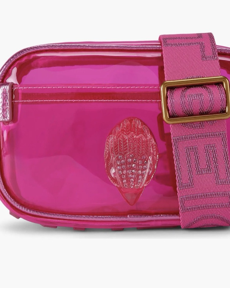 New Kurt Geiger clear camera bag in pink! Absolutely love the pink crystals. Cool Valentine’s Bag! New bag. 

#LTKValentine #LTKBeauty #LTKmomlife