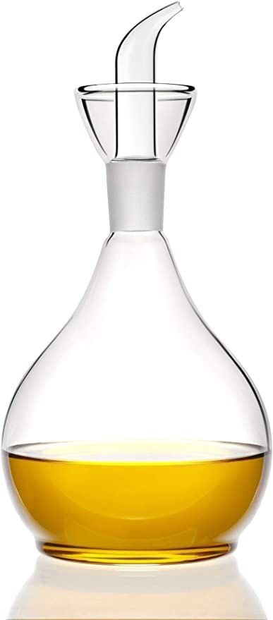 HAIZEEN 31ounce/900ml Olive Oil Dispenser Oil Bottle Glass with No Drip Bottle Spout | Amazon (US)