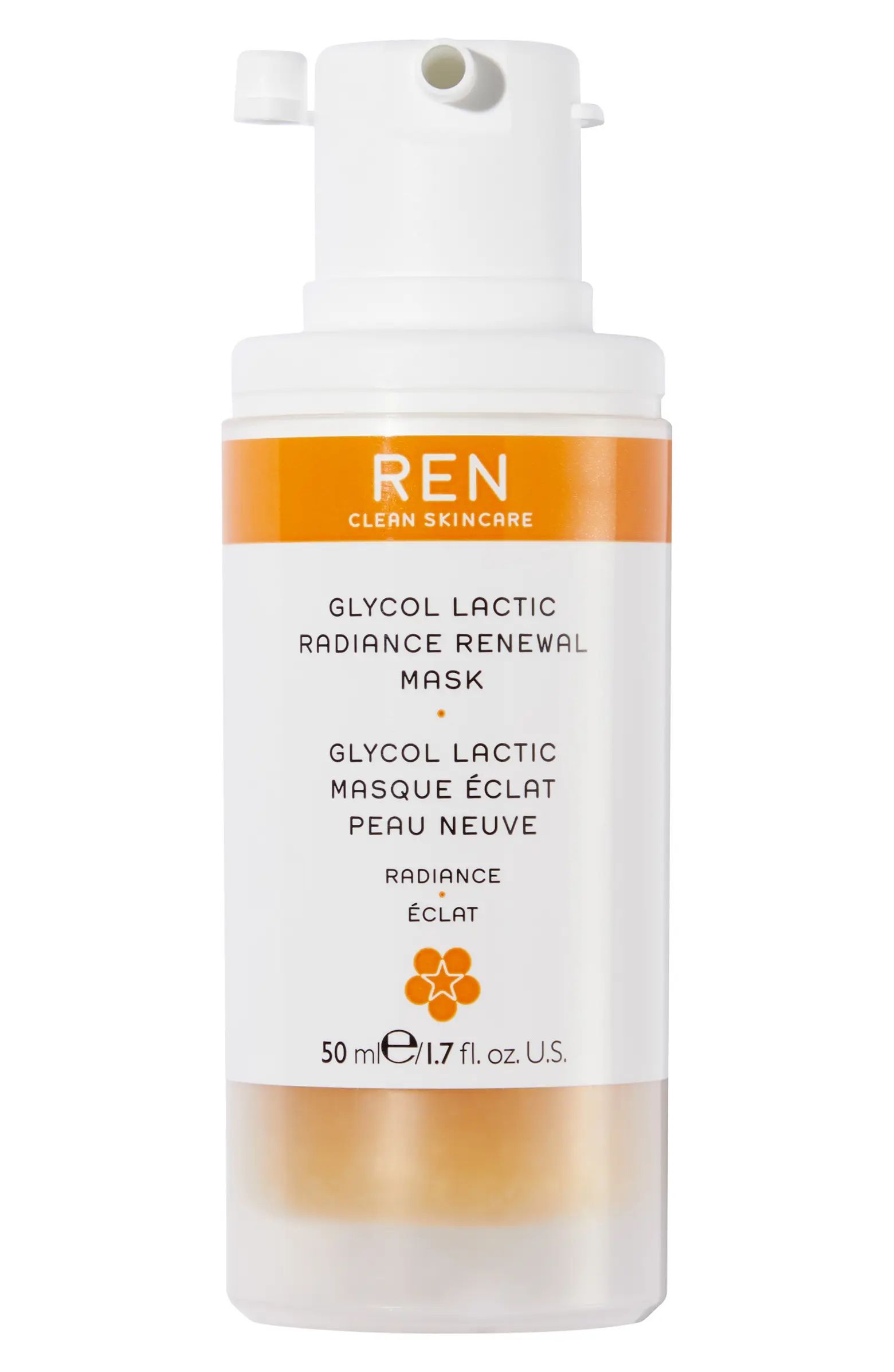 REN Clean Skincare Glycol Lactic Radiance Renewal Mask | Nordstrom | Nordstrom