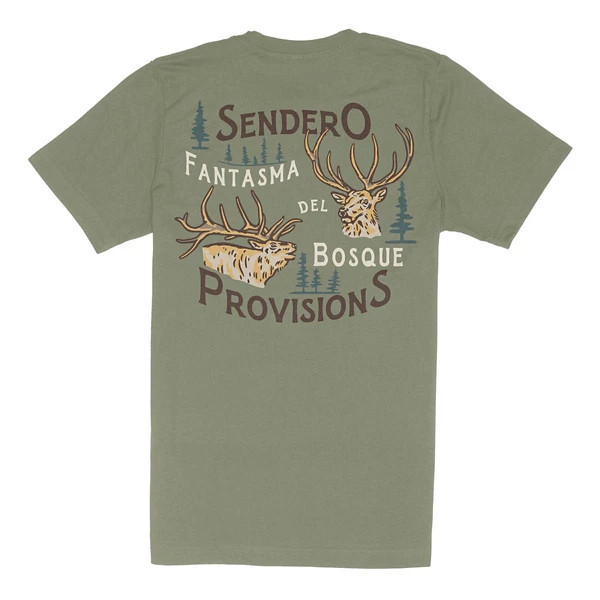 Men's Sendero Provisions Co. Elk T-Shirt Medium Sage | Scheels