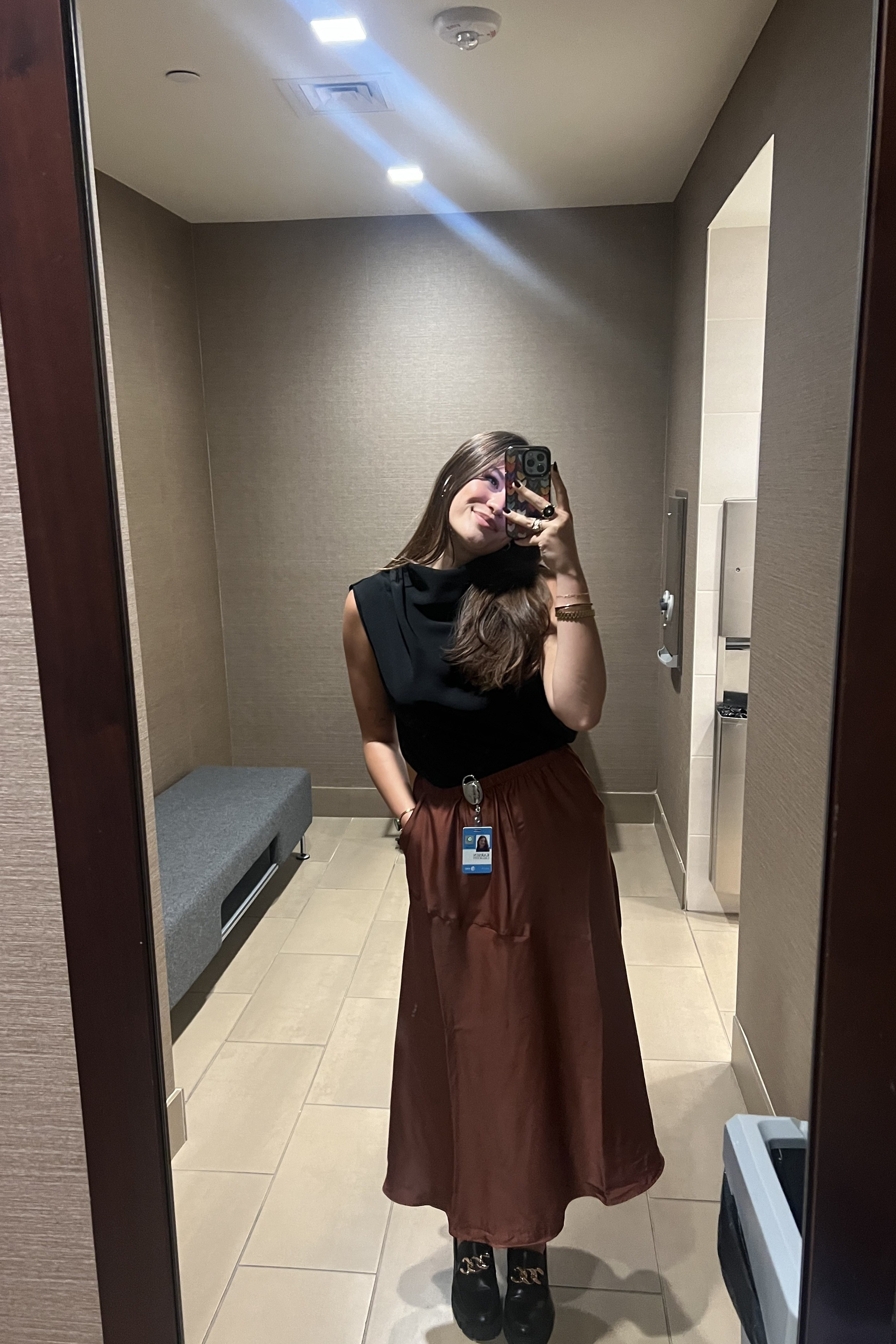 very demureee very mindfullll business casual maxi skirt outfit! 

 #LTKStyleTip #LTKWorkwear