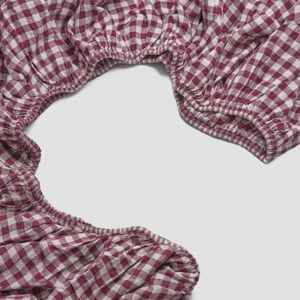 Berry Gingham Linen Bedtime Bundle | Piglet