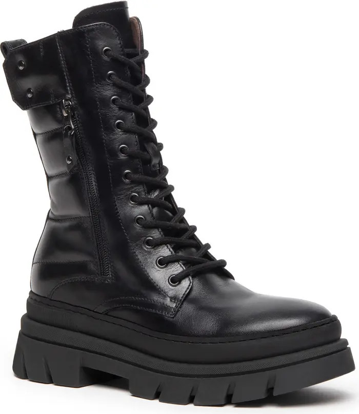 Quilted Moto Boot (Women) | Nordstrom