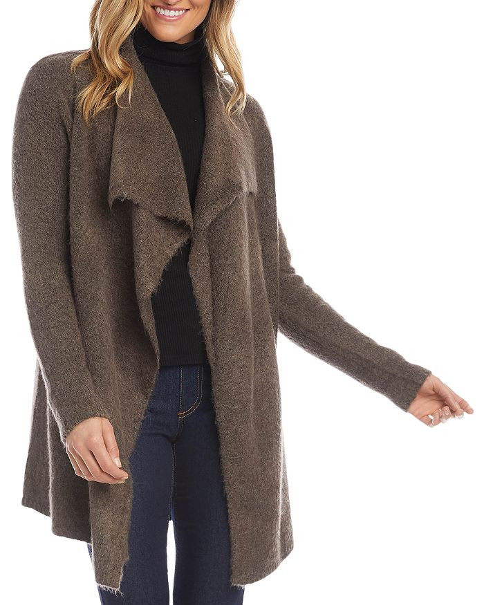 Draped Open Cardigan | Bloomingdale's (US)