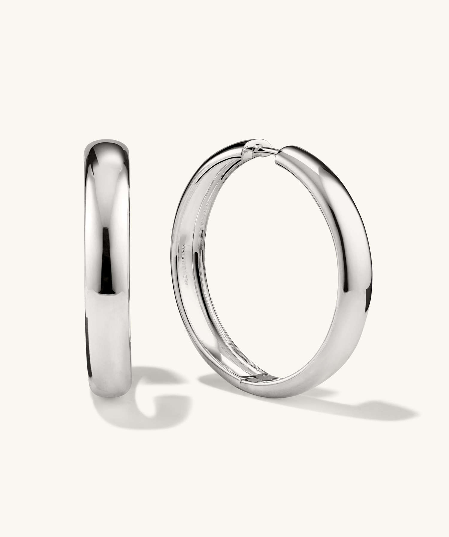 Chunky Oversized Hoops | Mejuri (Global)