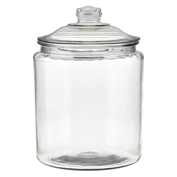 Anchor Hocking Glass Canisters with Glass Lids | The Container Store