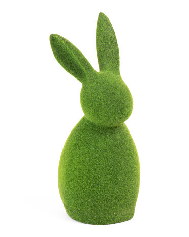 Oversized Moss Rabbit Decor | TJ Maxx