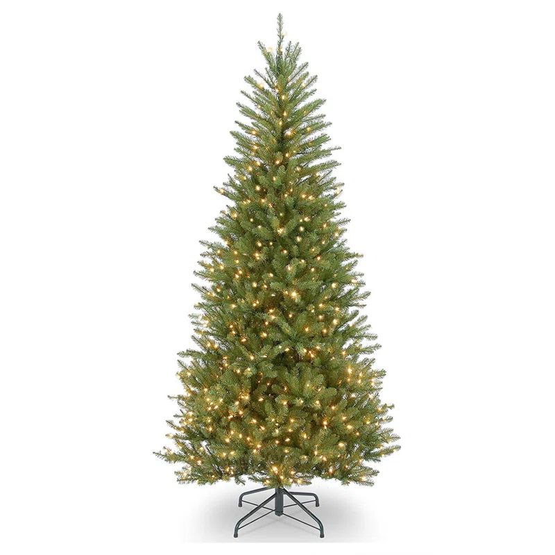 Dunhill Fir 6.5' Lighted Artificial Fir Christmas Tree | Wayfair North America