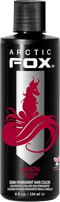 ARCTIC FOX Cruelty-Free Vegan Semi-Permanent Hair Color Dye (8 Fl Oz, WRATH) | Amazon (US)