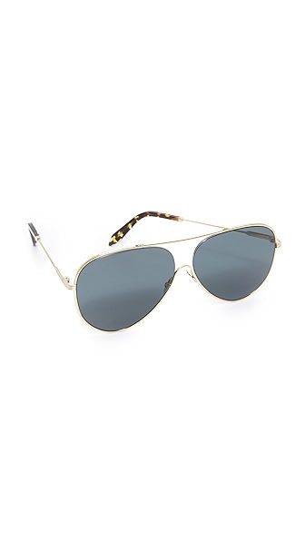 Victoria Beckham Loop Aviator Sunglasses | Shopbop