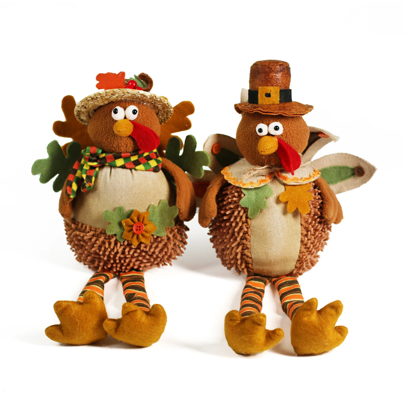 The Holiday Aisle® Stuffed Turkey Couple Doll For Thanksgiving & Reviews | Wayfair | Wayfair North America