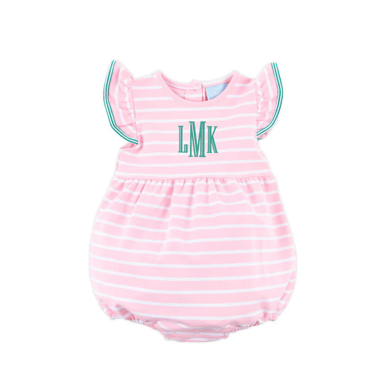 Pink Stripe Nina Bubble | Classic Whimsy