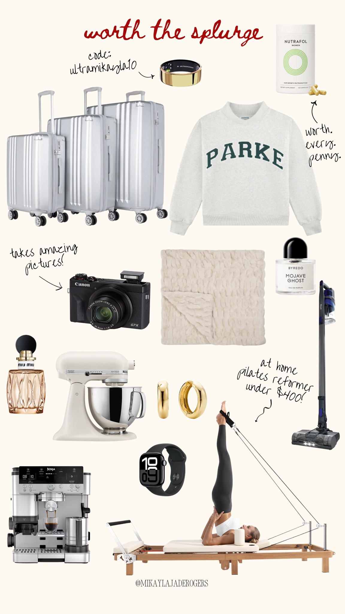 Premium gifts worth the splurge, featuring luxury pieces, investment staples, and elevated items that make unforgettable presents.

#LTKHoliday #LTKCyberWeek #LTKGiftGuide