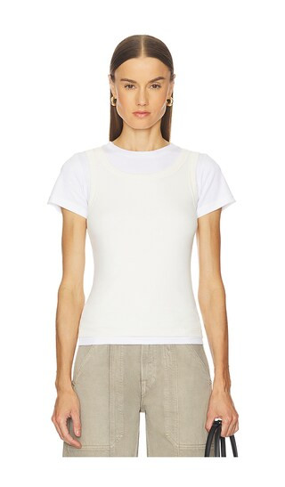 Layered Short Sleeve Tee | Revolve Clothing (Global)