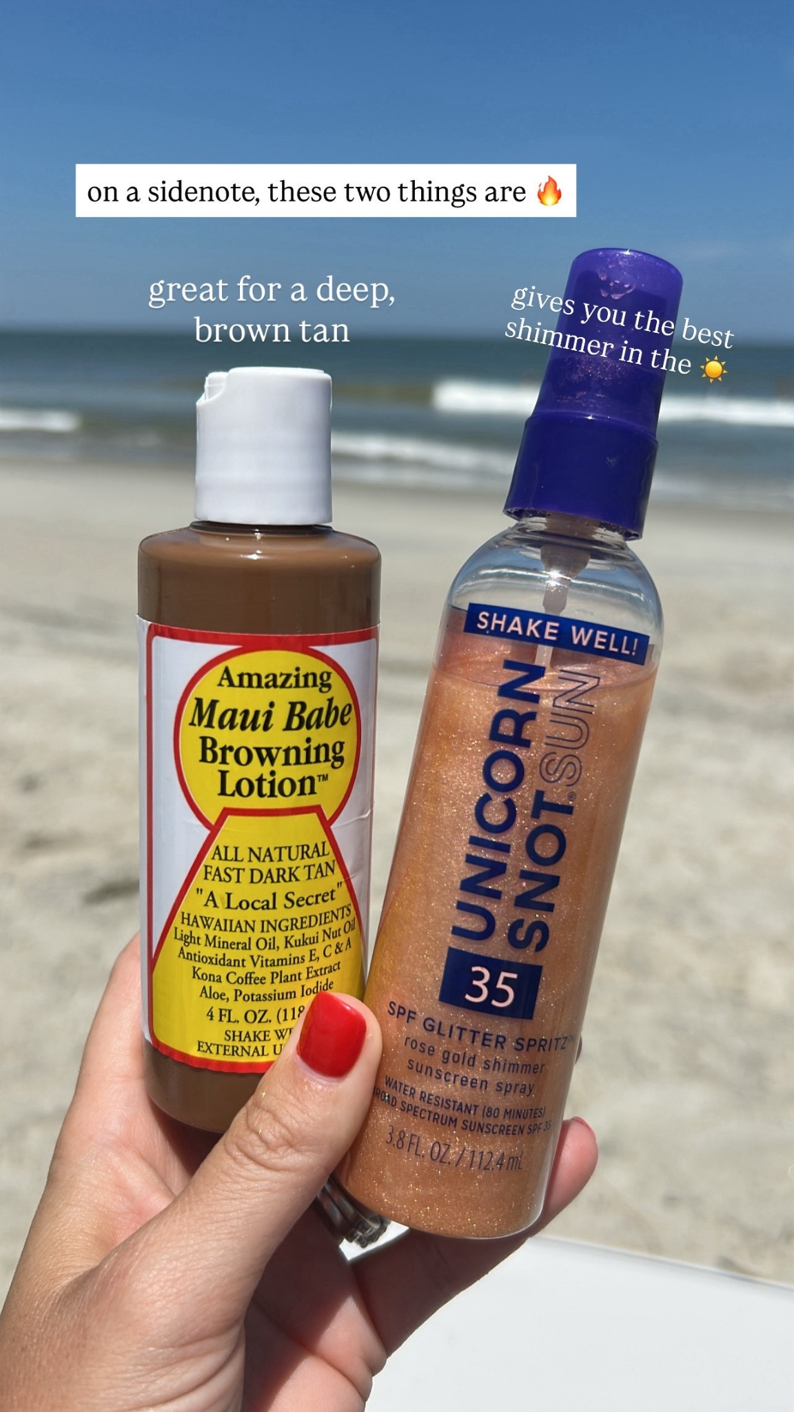 These two items are my favorite for a deep tan and a shimmer in the sun! #summeressentials #summerfavs #summermusthaves #summer #beachfavs

#LTKBeauty #LTKSwim #LTKSeasonal