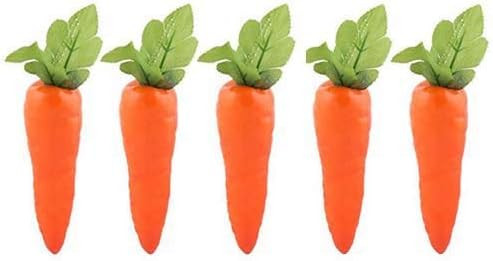 Lorigun 5 Pcs Simulation Carrots Artificial Vegetables Home&Kitchen Decorations | Amazon (US)