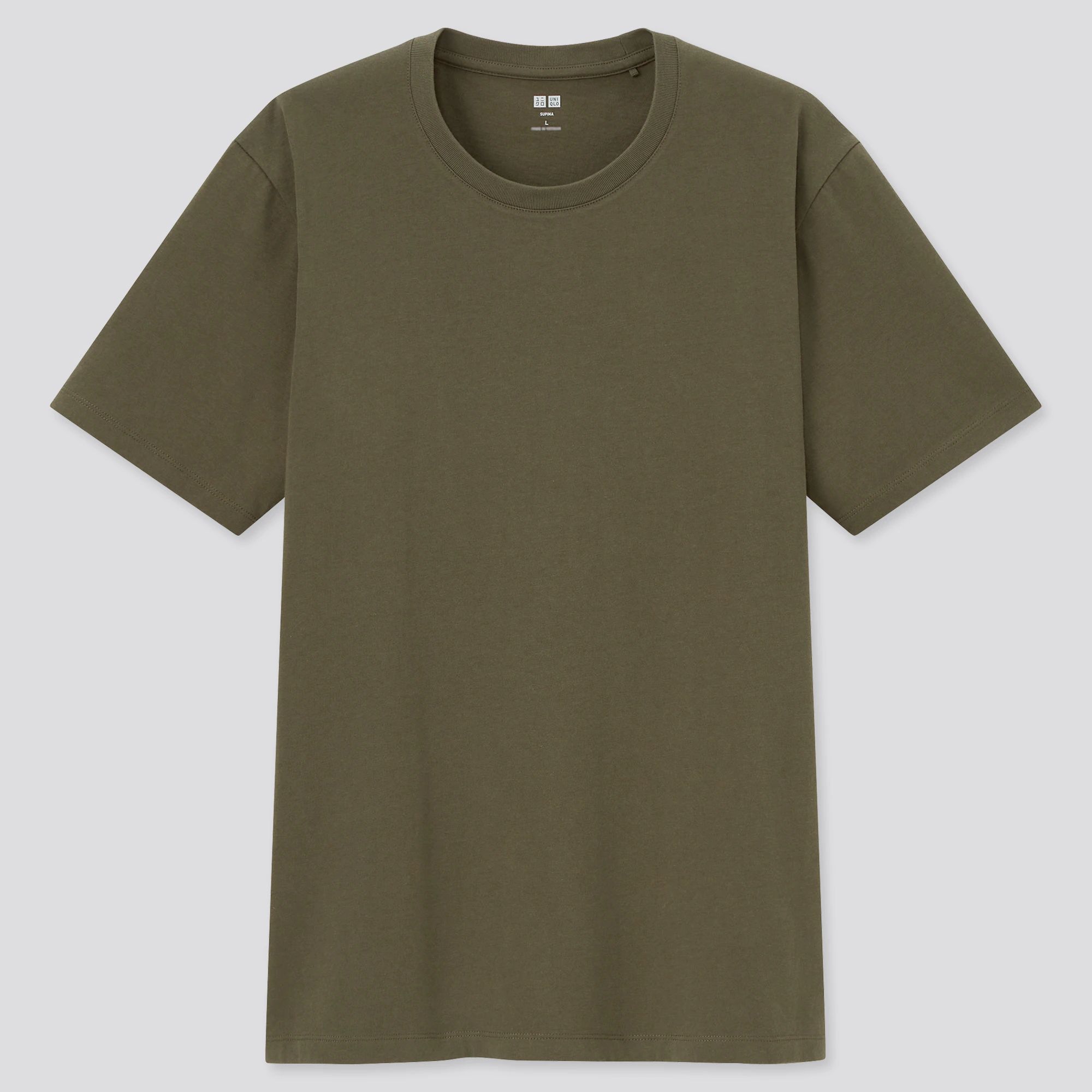 Supima® Cotton Crew Neck Short-Sleeve T-Shirt (Men) | UNIQLO US | UNIQLO (US)