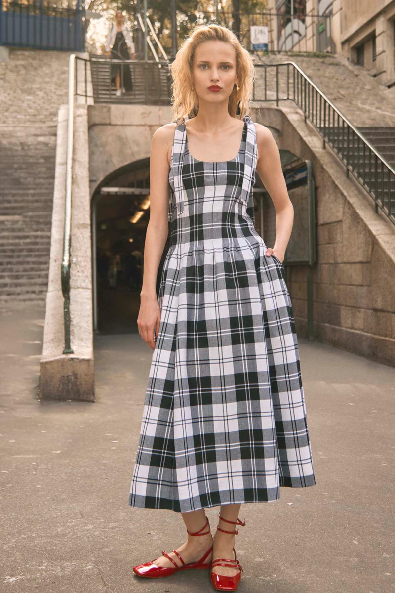 Braden Dress | Plaid Dress | Hunter Bell | Hunter Bell