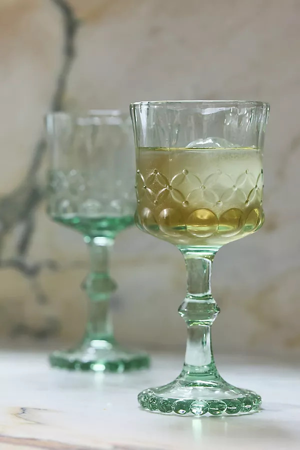 Savannah Wine Glasses, Set of 4 | Anthropologie (US)