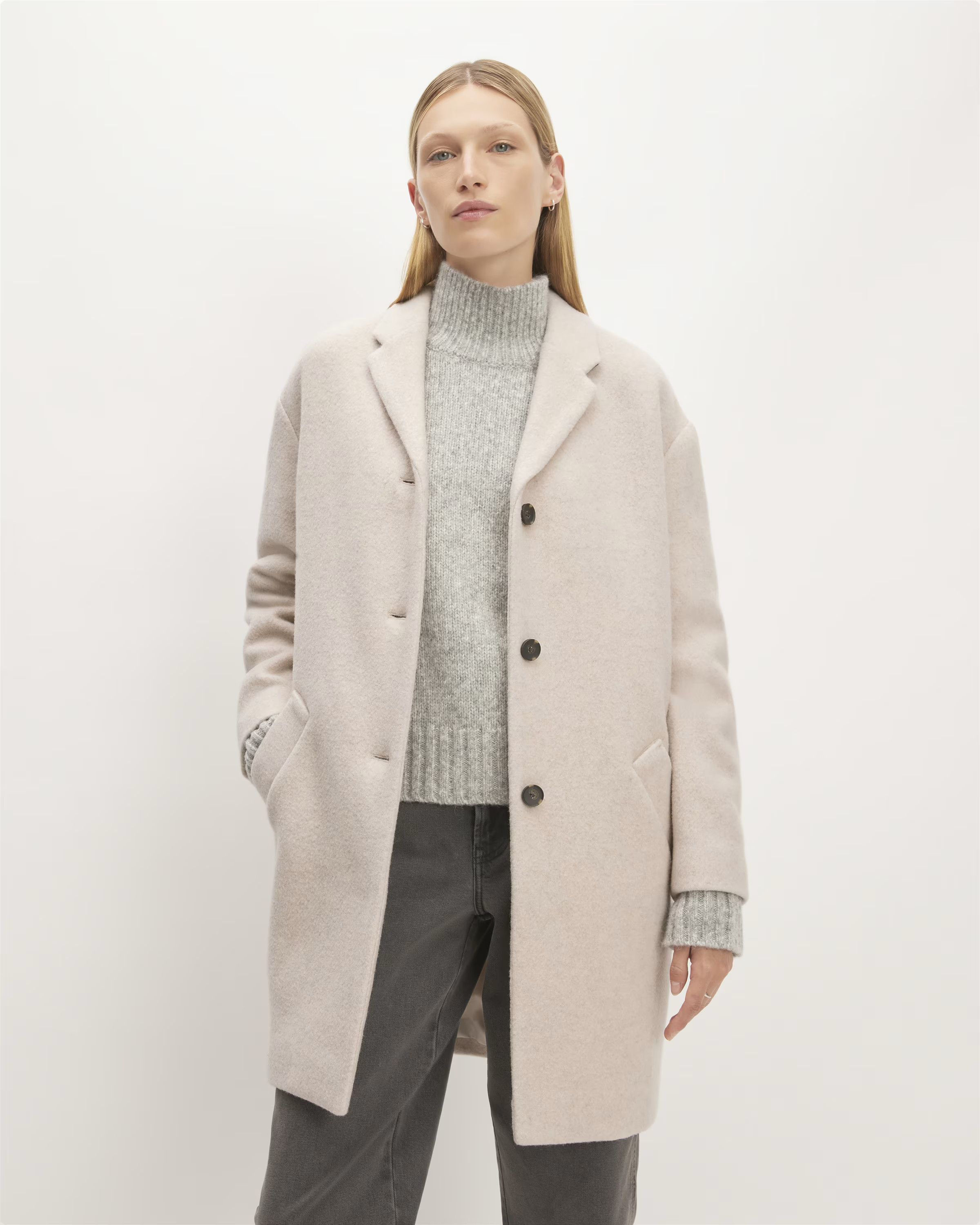 The Italian ReWool® Cocoon Coat | Everlane
