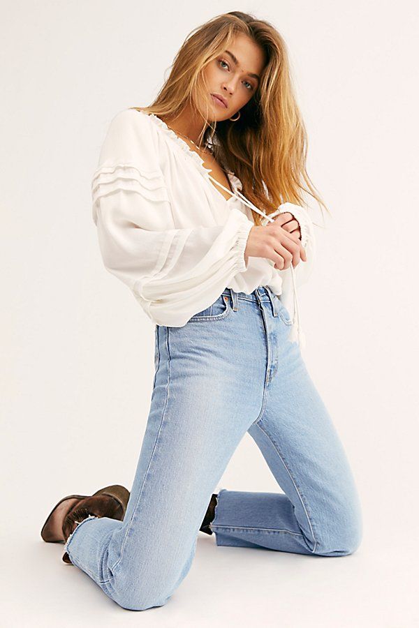 Levi's Wedgie Straight Jeans by Levi's at Free People, Tango Hustle, 25 | Free People (Global - UK&FR Excluded)