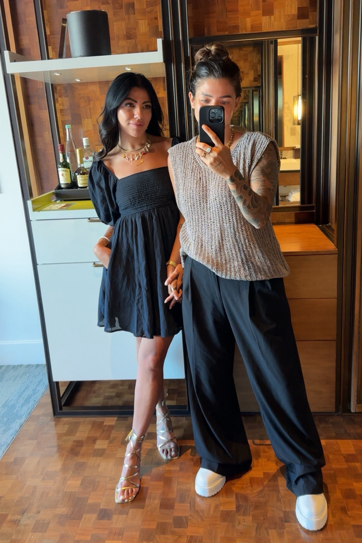 Date night outfits ✨ we had a staycation home in LA and actually wore the same outfits to speak on a panel earlier in the day. Have to love a versatile outfit that we can make both business professional and cute for date night out in the city 

#LTKWorkwear #LTKTravel #LTKSeasonal