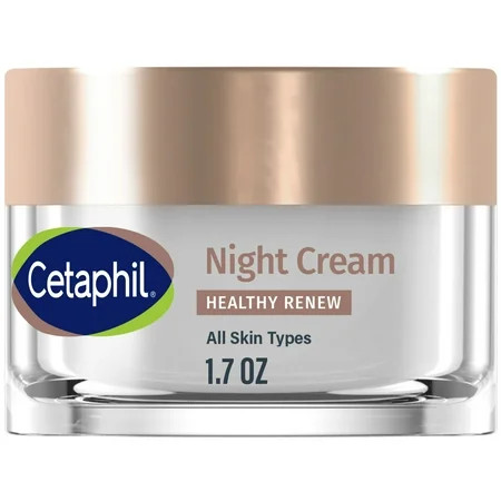 Cetaphil Healthy Renew Night Cream for Sensitive Skin with Anti-Aging 1.7 oz | Walmart (US)