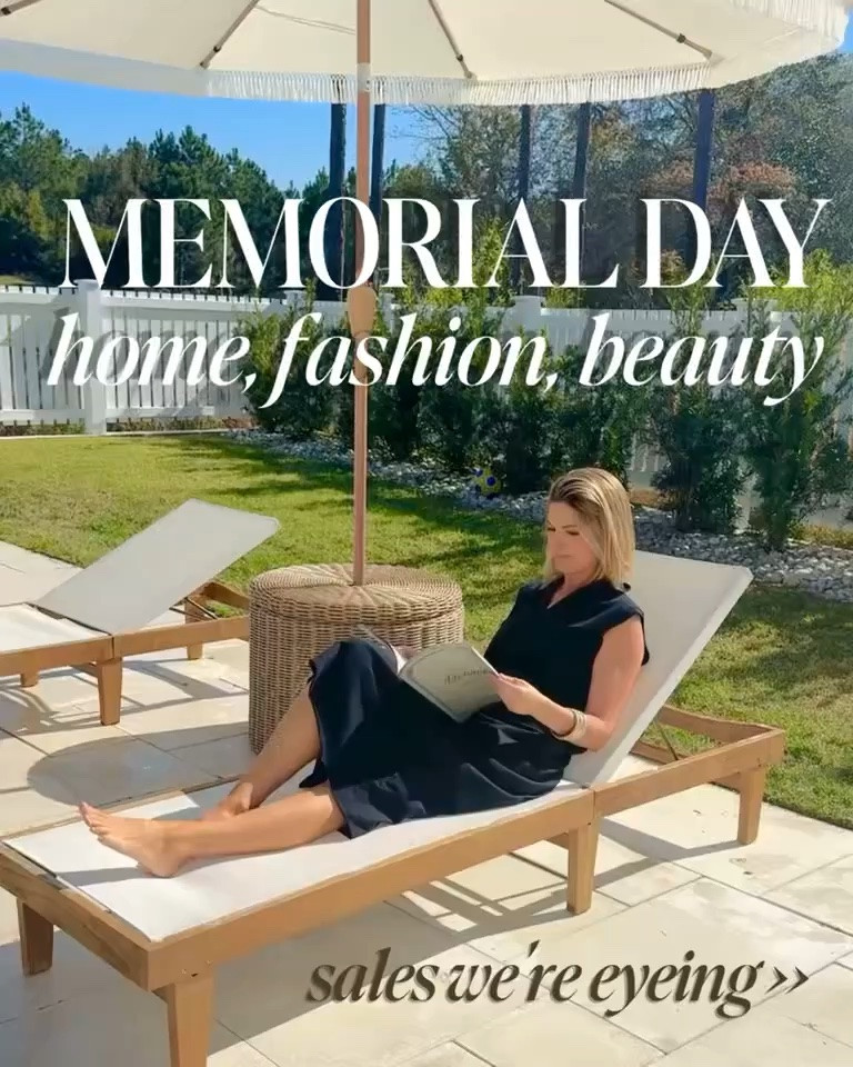 Memorial Day
Home, beauty, and fashion sales

#LTKSaleAlert #LTKBeauty #LTKHome
