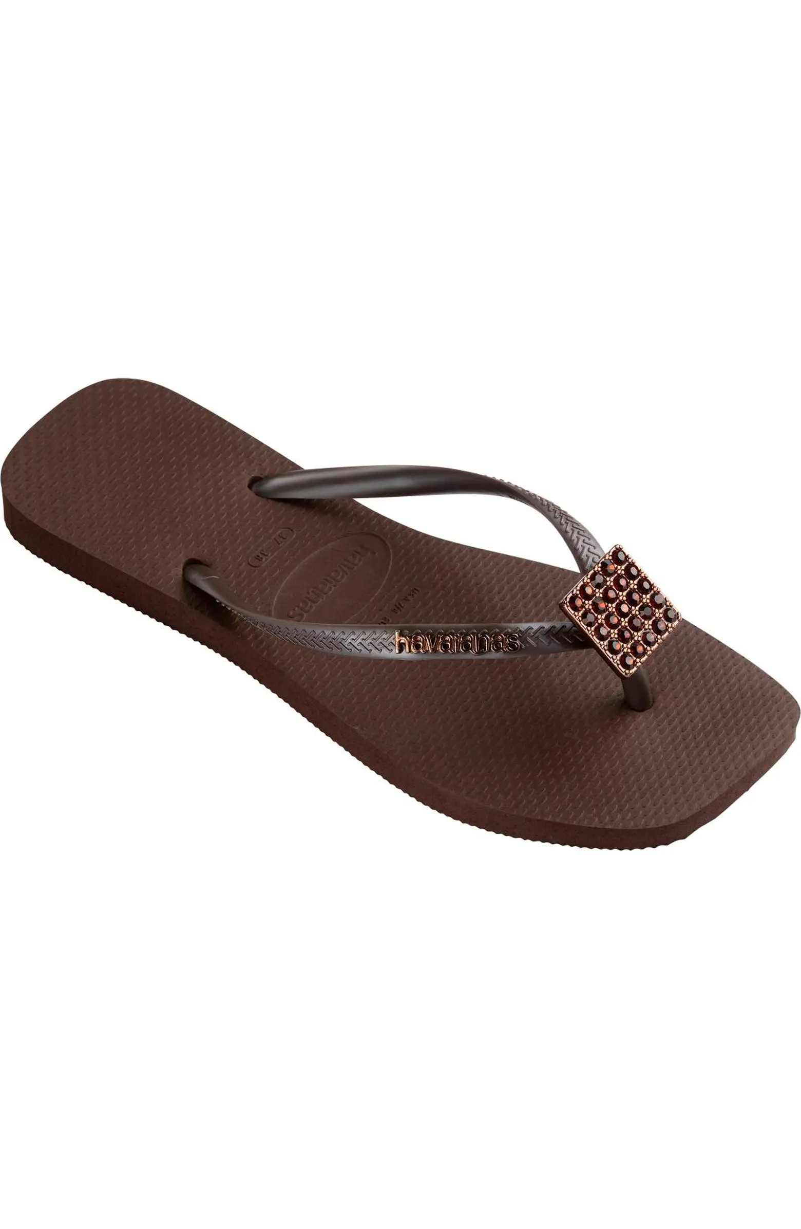 Slim Crystal Charm Flip Flop (Women) | Nordstrom